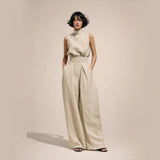 Elisa | Elegant Jumpsuit Med Høj Talje
