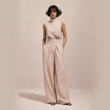Elisa | Elegant Jumpsuit Med Høj Talje