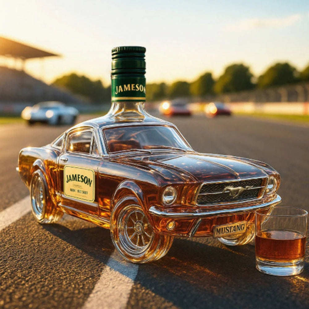 Whisky Flaske - Mustang Udgave